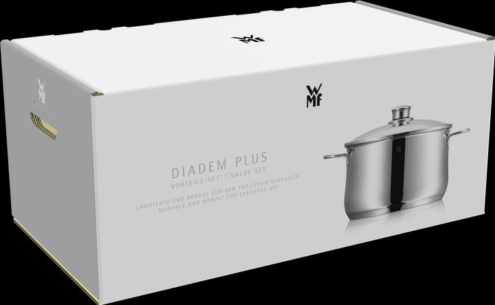 Produktbild WMF Diadem Plus Topf-Set, 4-teilig (24 cm, Pfannenset + Topfset, Edelstahl)