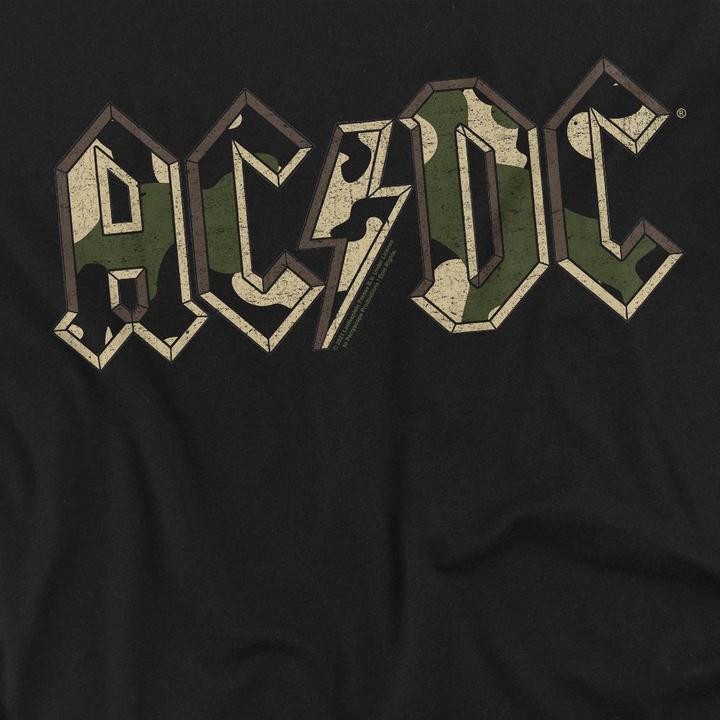 Immagine prodotto AC/DC Maglietta Logo Mimetico Uomo (4XL)