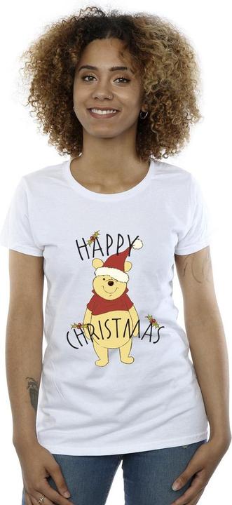 Image du produit Disney - T-shirt WINNIE THE POOH HAPPY CHRISTMAS HOLLY - Femme (XL)