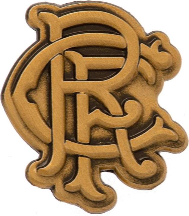 Rangers FC Wappen Abzeichen Scroll Legierung