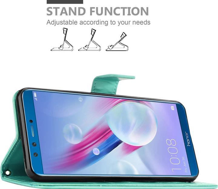 Productafbeelding Cadorabo Bloemen Boekomslag (Honor 9 Lite)