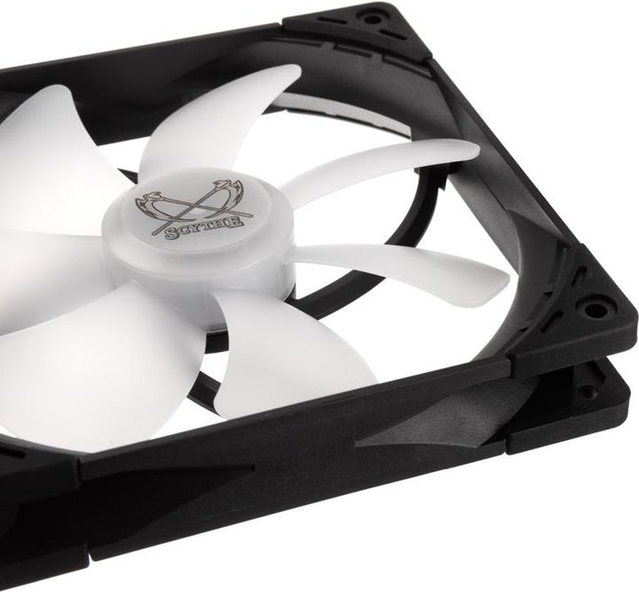Actual product image Scythe Kaze Flex 140 Square ARGB PWM Fan 300-1200rpm (140 mm, 1 x)