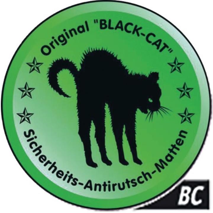 Actual product image Black-Cat Trunk mat