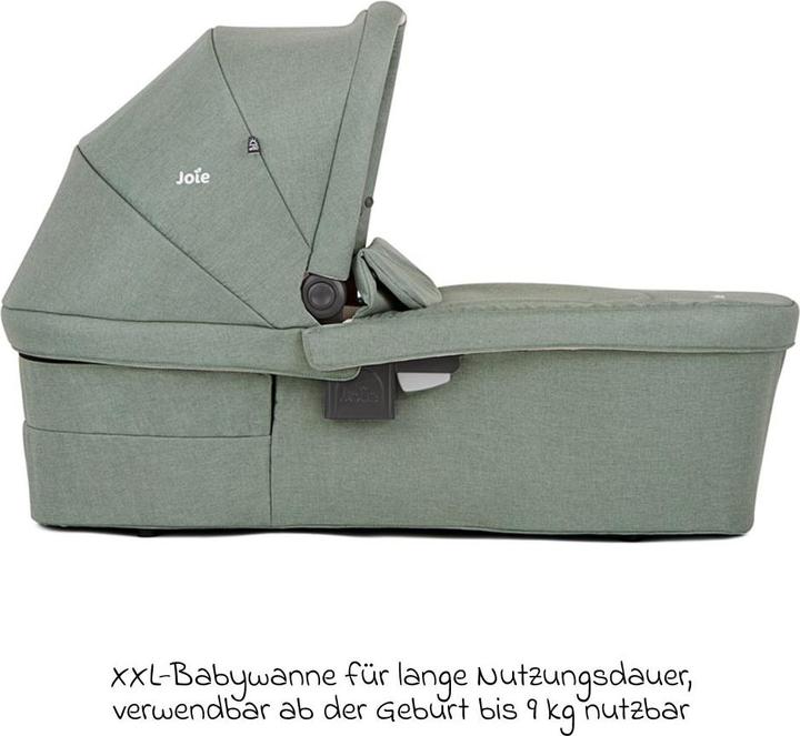 Image du produit Joie Nacelle Ramble XL de la naissance à 9 mois pour Versatrax, Rehausseurs de poussette