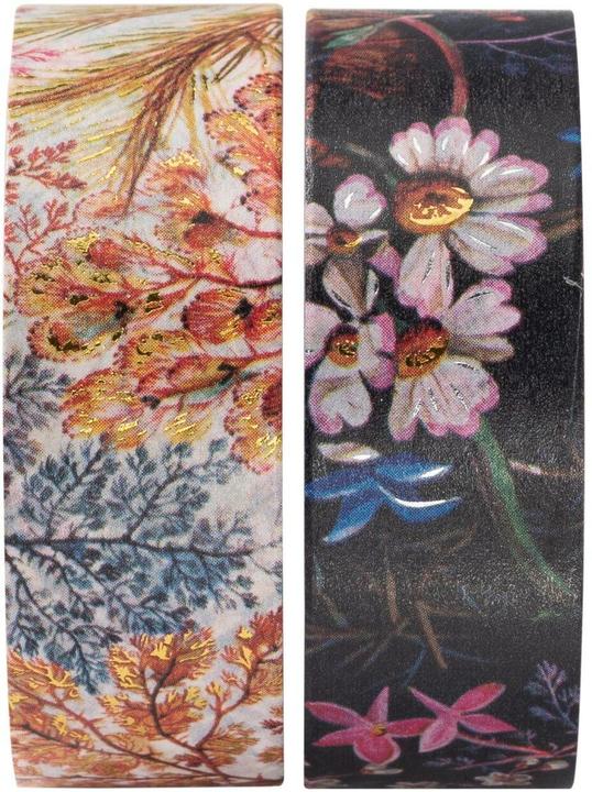 Image du produit Paperblanks Ruban adhésif décoratif 1.5 cm x 10 m, 2 pcs. Anémone/Floralia (15 mm)