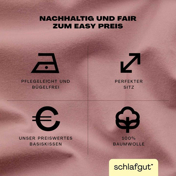 Produktbild schlafgut Easy Jersey (Duvetbezug, 40 x 60 cm)