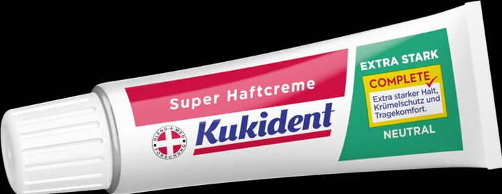 Produktbild Kukident Super Haftcreme Complete extra stark neutral