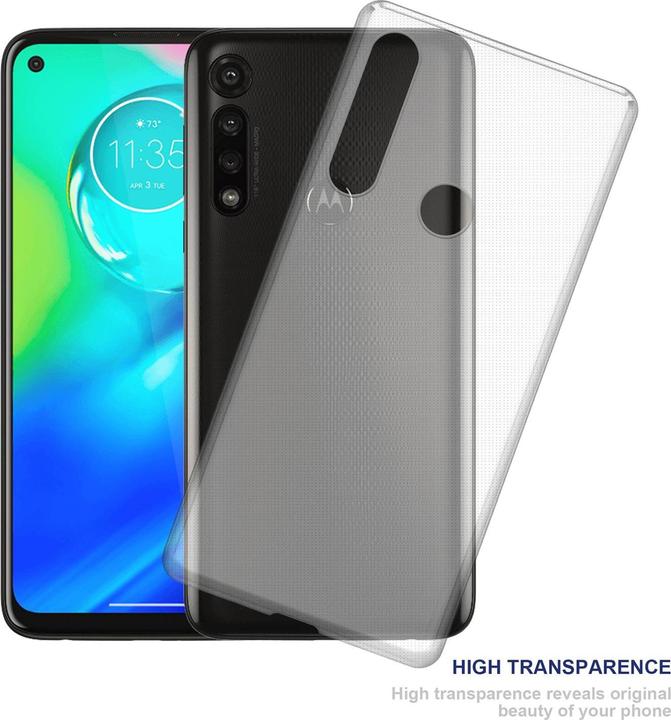 Actual product image Cadorabo TPU Ultra Slim AIR Cover (Motorola Moto G8 Power Lite)