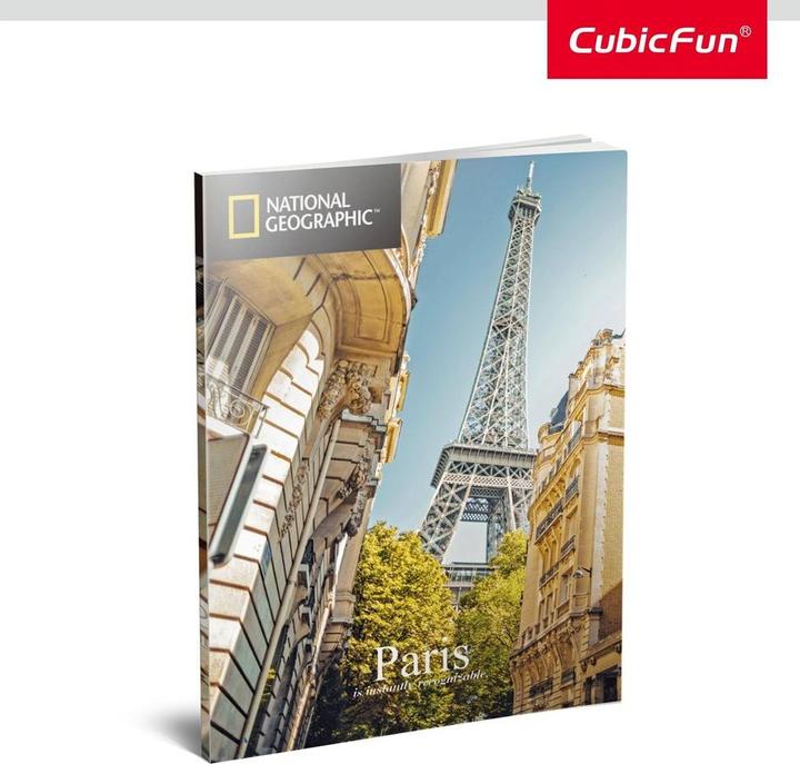 Immagine prodotto Cubicfun Torre Eiffel 3D Puzzle 80 pezzi Edifici (80 pezzi)