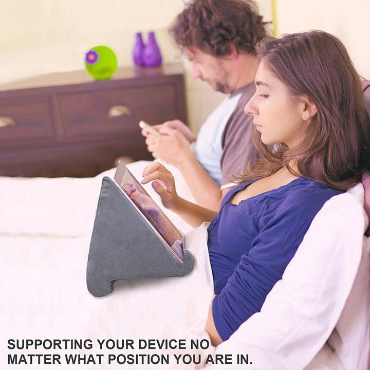 Actual product image PhoneLook Coussin support doux et confortable pour smartphones, tablettes ou écran
