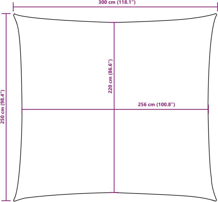 Actual product image VidaXL Awning (250 x 300 cm)