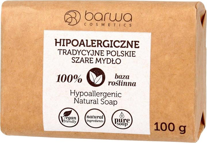 Produktbild Barwa Hue - Hypoallergenic Traditional Polish Grey (Hartseife, 100 ml)