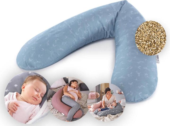 Produktbild Theraline Stillkissen "Das Original" mit Dinkel Füllung inkl. Bezug 190 cm (38 cm)