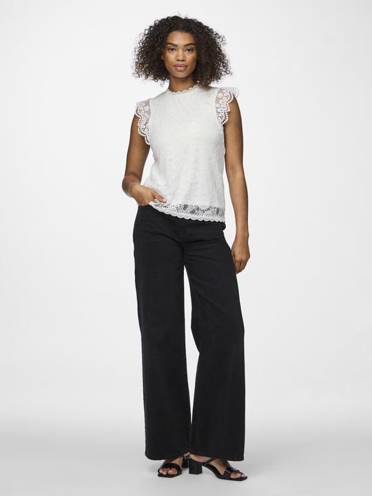 Actual product image Pieces Pcolline Sl Lace Top Noos (XXL)
