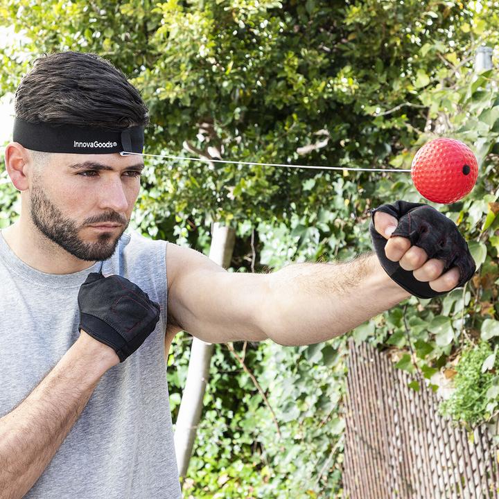 Produktbild InnovaGoods Trainings- und Reflexball-Set Balxing (3.80 cm, 0.03 kg)