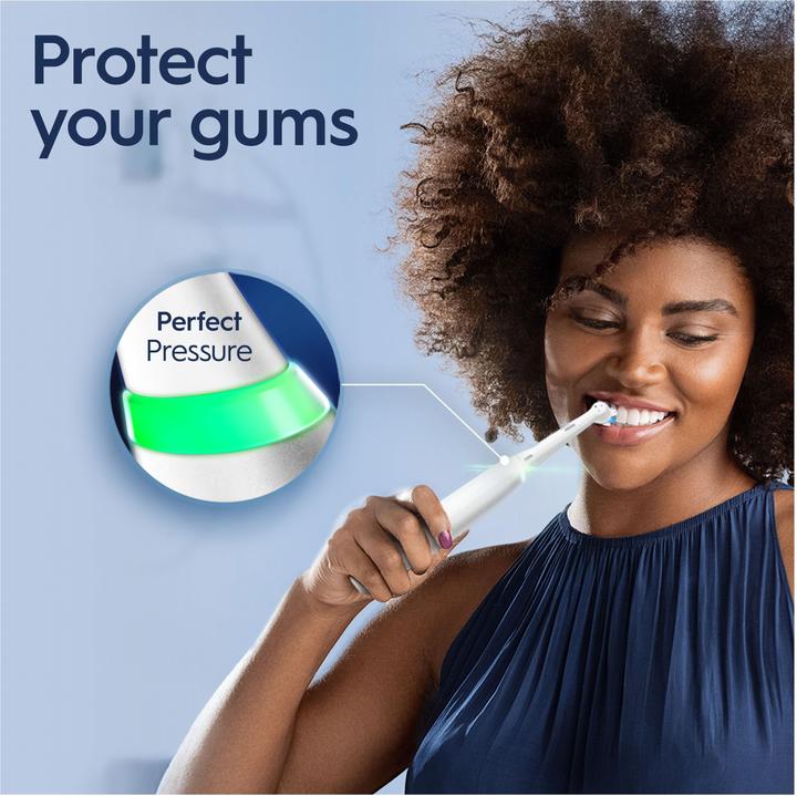 Actual product image Oral-B iO 4S Adult Vibrating Toothbrush White (Oscillating toothbrush)