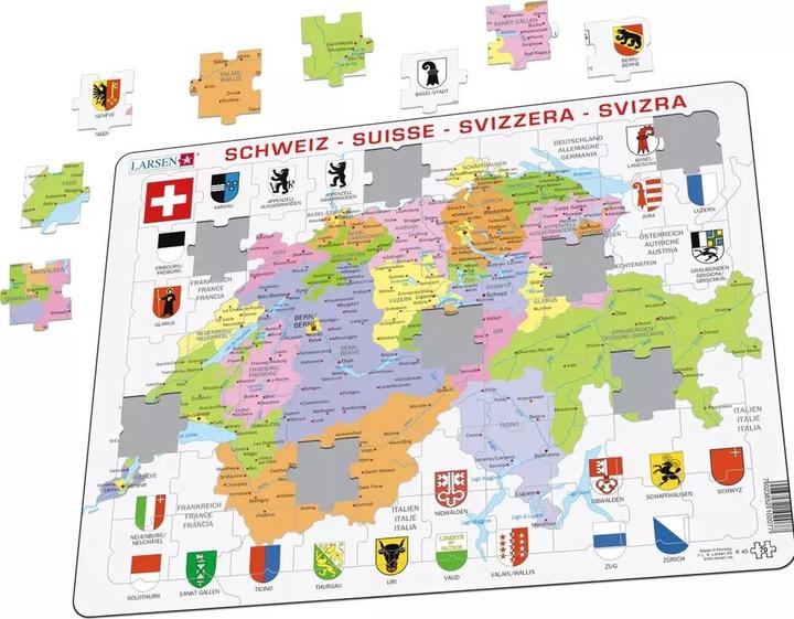 Produktbild Larsen Schweiz Politisch (70 Teile)