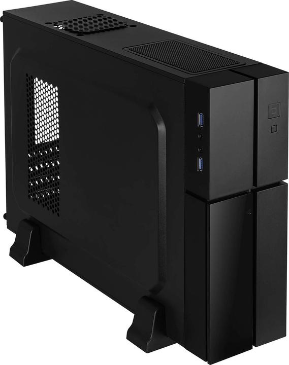 Actual product image AeroCool Go Mini Playa Slim Black MicroATX/MiniITX o.N. - Cases - Micro/Mini/ (mATX, Mini-ITX)