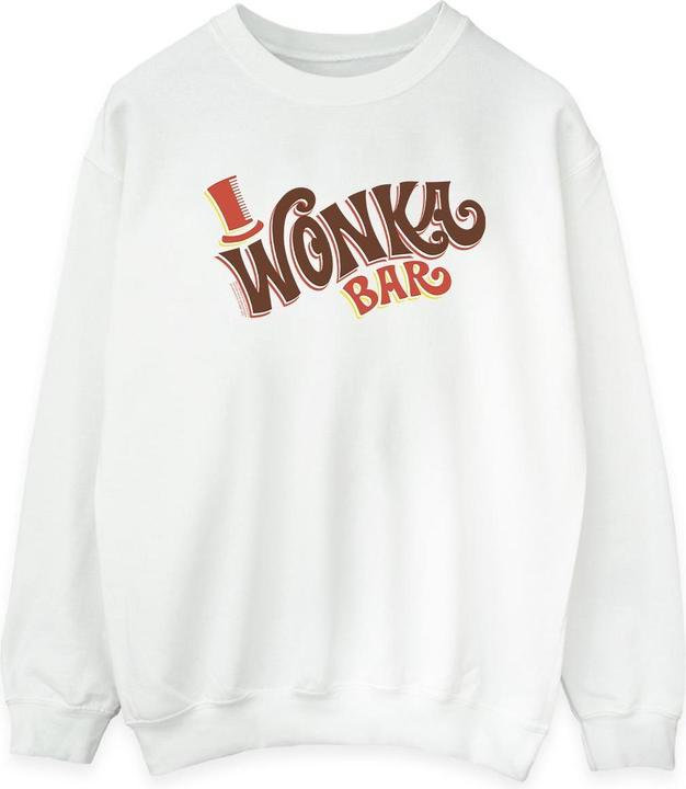 Immagine prodotto Willy Wonka & the Chocolate Factory Bar Logo Felpa Donna (M)