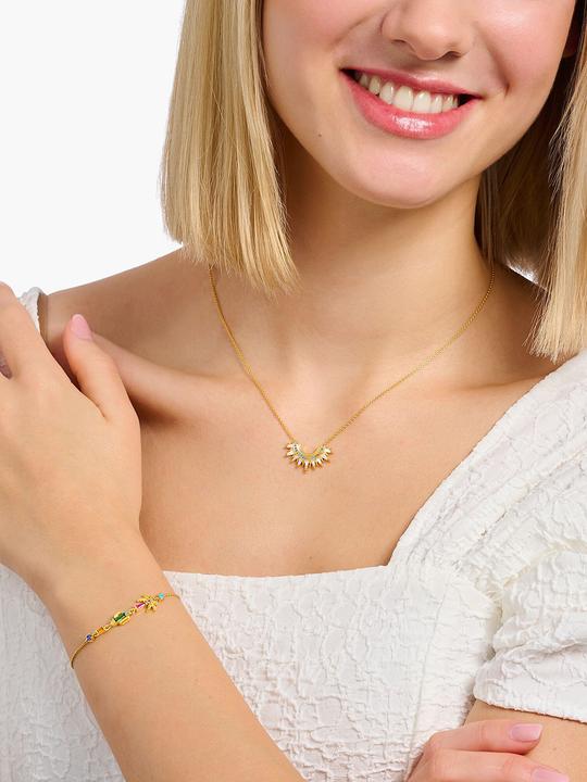 Produktbild Thomas Sabo Kette Charming (750 Gelbgold Vergoldung, 925 Sterling Silber, 40 - 45 cm)