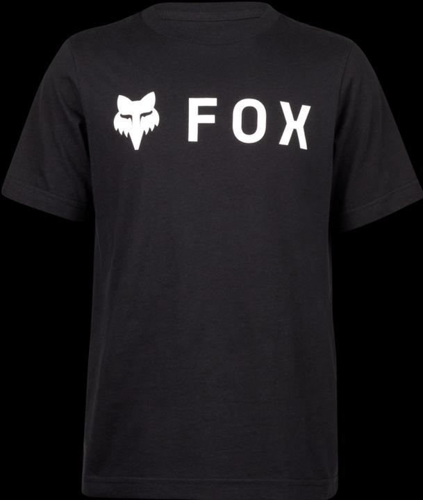 Fox Tee 23 Yth Absolute Ss Blk Yl (L)