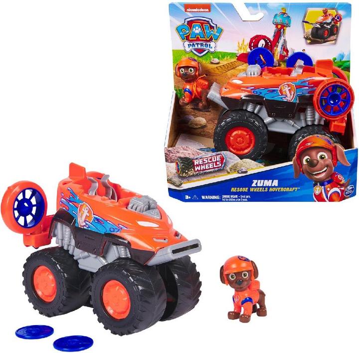 Immagine prodotto Paw Patrol L'hovercraft di Zuma di Rescue Wheels