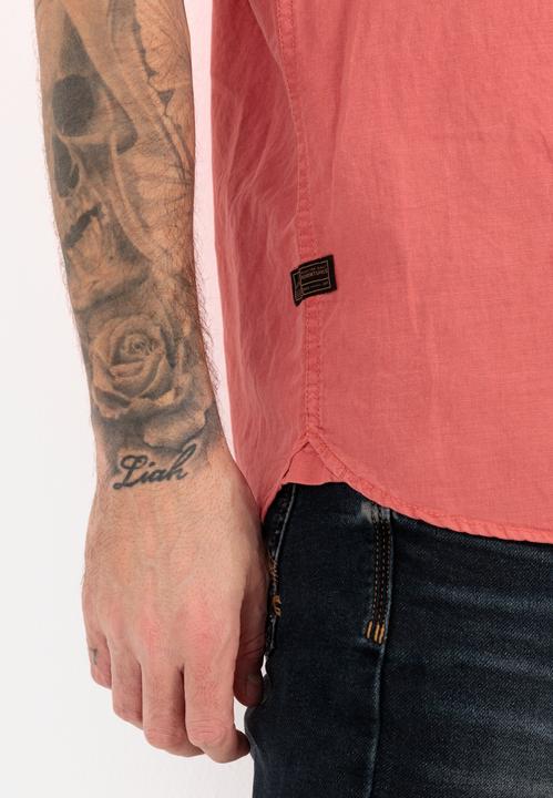 Actual product image Camel Active Short sleeve shirt in a linen-cotton mix (6XL)