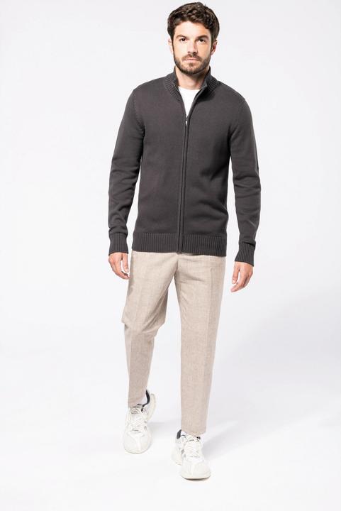 Produktbild Kariban Strickjacke mit Reissverschluss (XL)