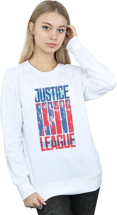 Image du produit - Sweat JUSTICE LEAGUE MOVIE TEAM FLAG - Femme (XXL)