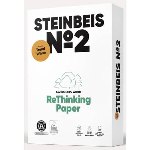 Steinbeis Copy Paper No.2 Rec. 80g white A3 500Bl (80 g/m², 500 x, A3)