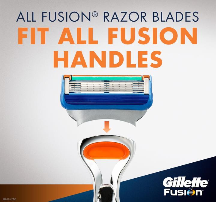 Actual product image Gillette Fusion (4 x)
