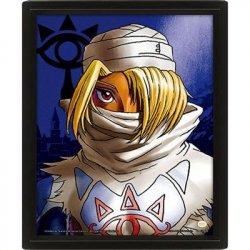 Image du produit Pyramid THE LEGEND OF ZELDA - Zelda to Sheik - Poster lenticulaire 3D 26x20cm (26 x 20 cm)