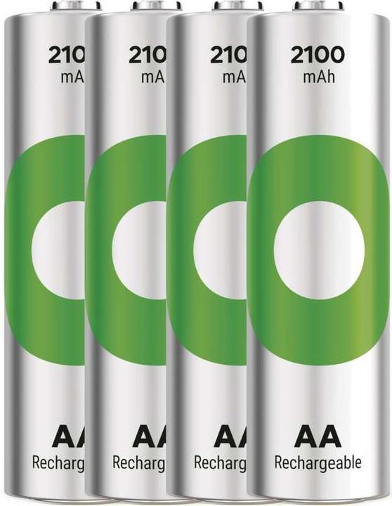Produktbild GP Batteries GP Nab??jec?? bat. ReCyko 2100 AA (HR6) - 4ks (4 Stk., AA, 100 mAh)
