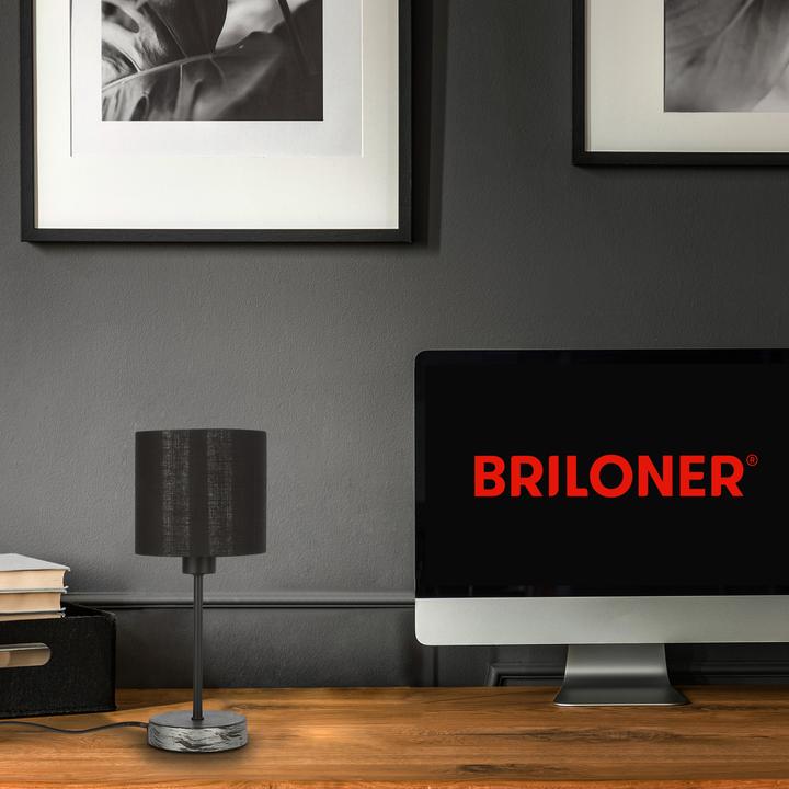 Actual product image Briloner Table lamp, antique silver, 1xE14/25W (E14)