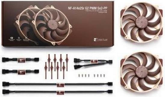 Image du produit Noctua NF-A14x25r G2 PWM Sx2-PP (140 mm, 1 x)