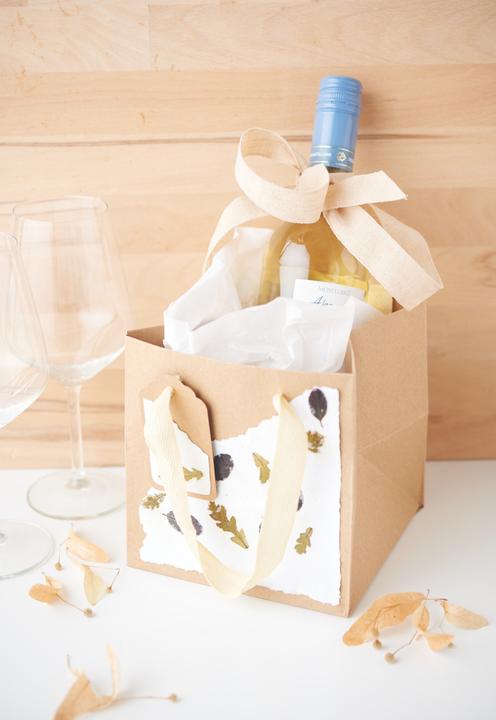 Produktbild VBS Kraftpapiertüte quadratisch, 2 Stück (Geschenkbox, 2 x)