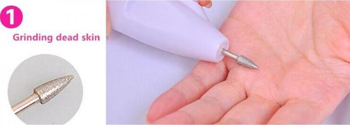 Produktbild PhoneLook 5 in 1 elektronische Nagel Pflege Maschine Manicure Polishing mit 5 Aufsätzen