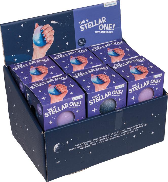 Actual product image Out of the blue Squeeze Anti-Stress Ball Star Galaxy
