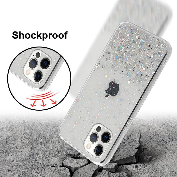 Immagine prodotto Cadorabo Copertura in TPU scintillante (Apple iPhone 12, Realme 12 Pro+)