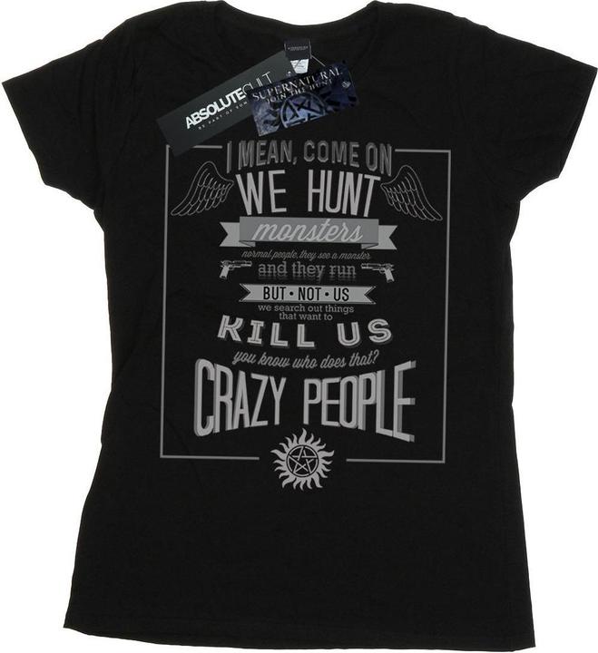 Produktbild Supernatural Crazy People TShirt (L)
