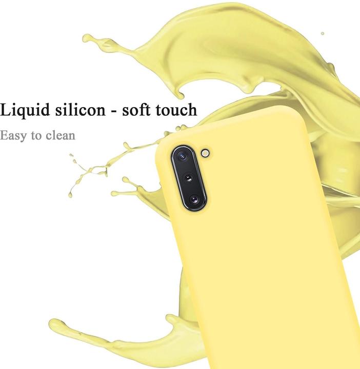 Actual product image Cadorabo TPU Liquid Silicone Case Cover (Samsung Galaxy Note 10)