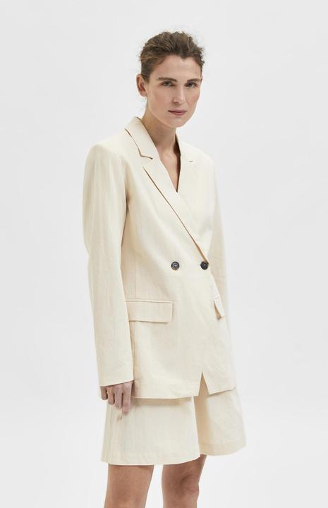 Image du produit Selected Femme Blazer en lin mélangé (34)