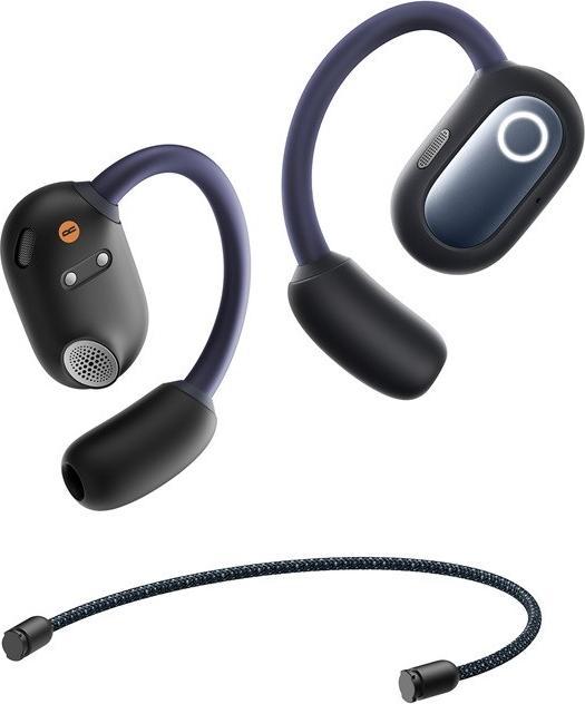 Actual product image Baseus Eli Fit Open- Ear Headset Drahtlose Konnektivität/Musik USB Typ-C Bluetooth Schwarz (7.50 h, Wireless)