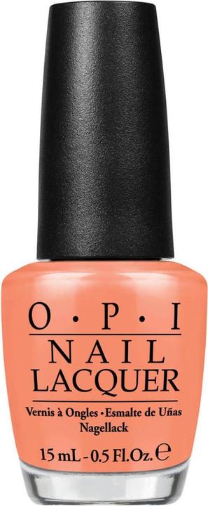 Actual product image OPI Hawaii - Is Mai Tai Crooked? (Coral, Orange, Colour paint)