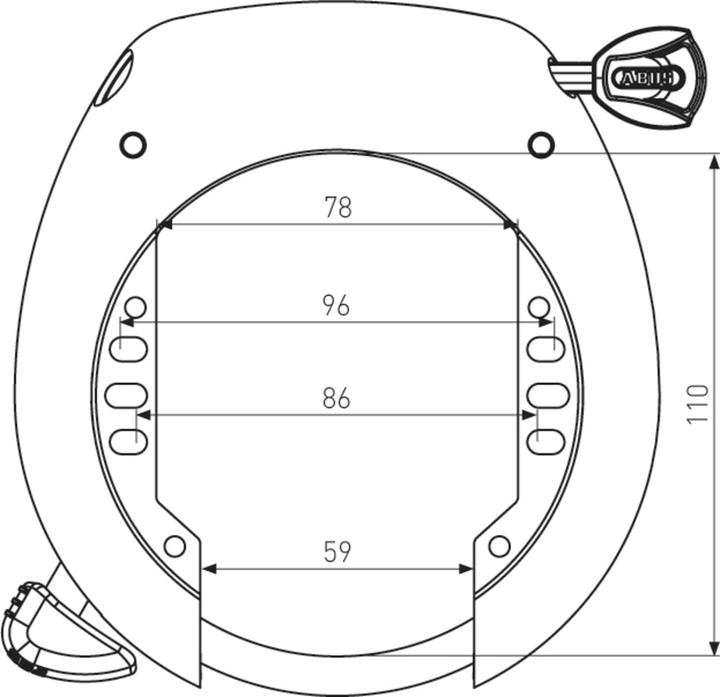 Produktbild Abus Shield XPlus 5755L NR