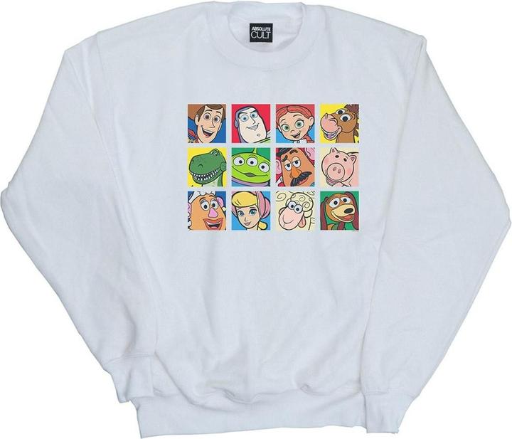 Produktbild Disney Toy Story Character Squares Sweatshirt Jungen (140, 146)