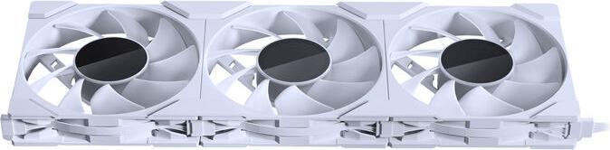 Actual product image Phanteks M25 Gen2 PWM D-RGB fan, 3-pack - 120mm, white (120 mm, 3 x)