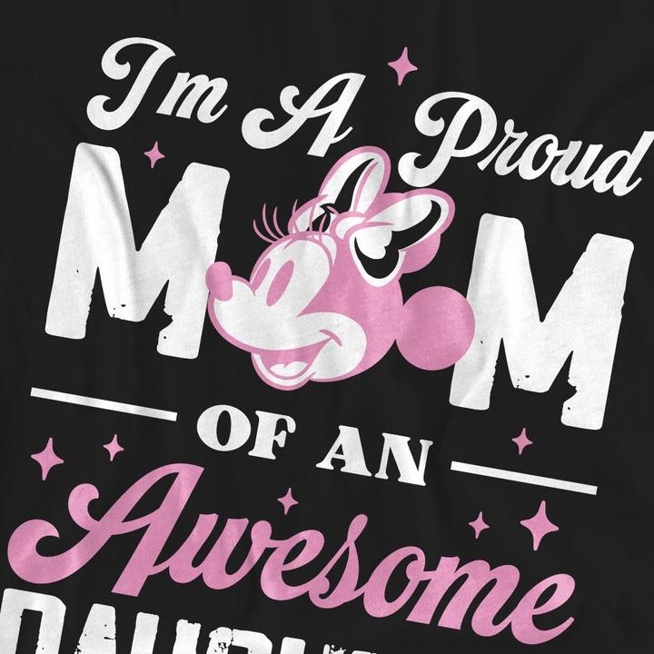 Produktbild Minnie Mouse Proud Mom Awesome Daughter TShirt (S)