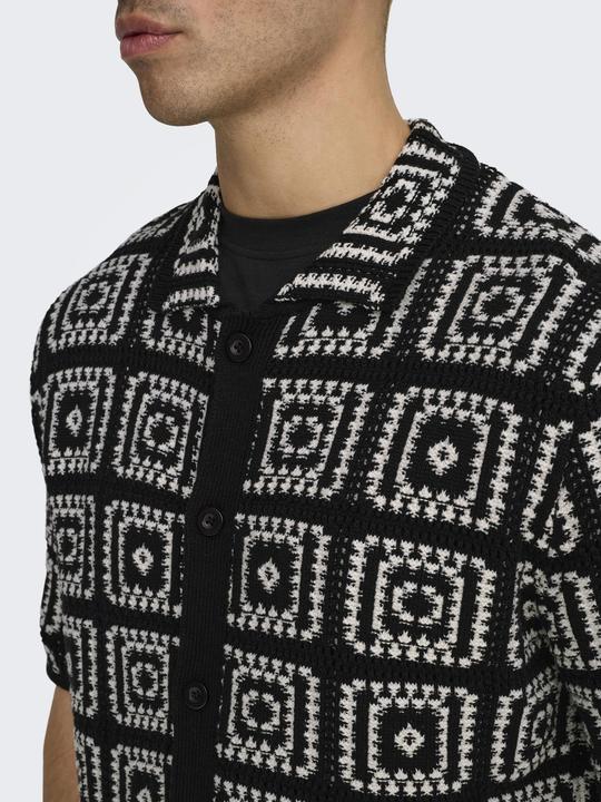 Actual product image Only & Sons ONSBART Gestricktes Polo-Hemd Polo (XL)