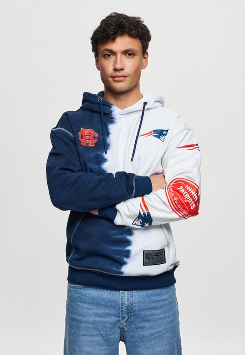 Immagine prodotto Recovered Re:covered Felpa con cappuccio in pile - INK DYE New England Patriots - XL (XL)